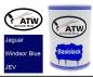 Preview: Jaguar, Windsor Blue, JEV: 500ml Lackdose, von ATW Autoteile West.